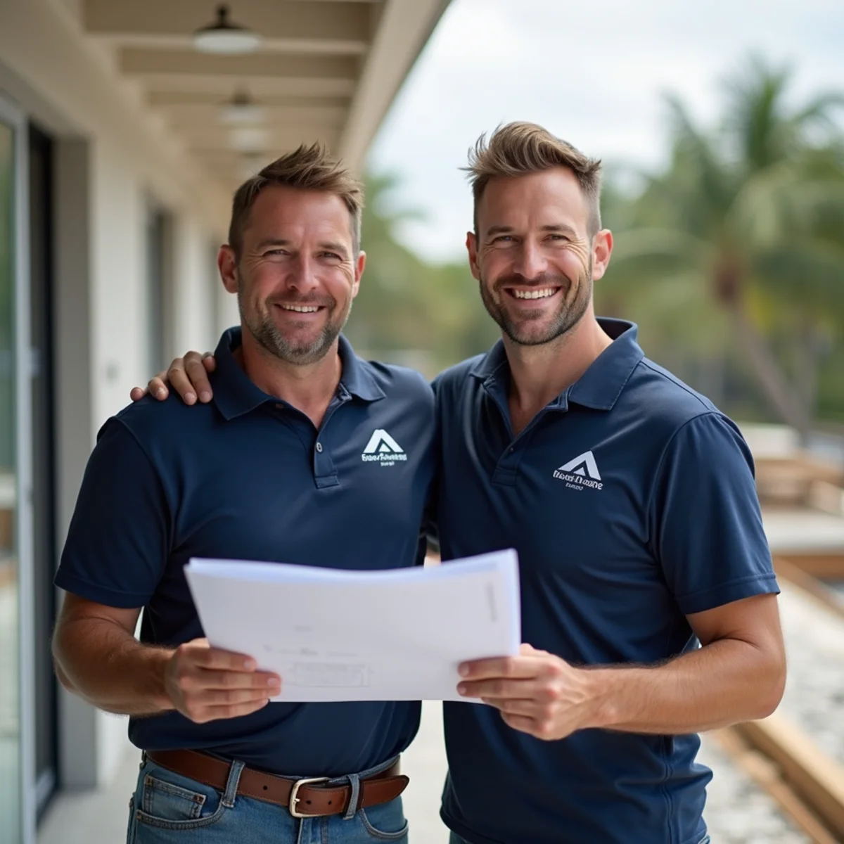 Tim Farrell and Chris Howard co-owners of Repel Dry LLC Bunnell FL