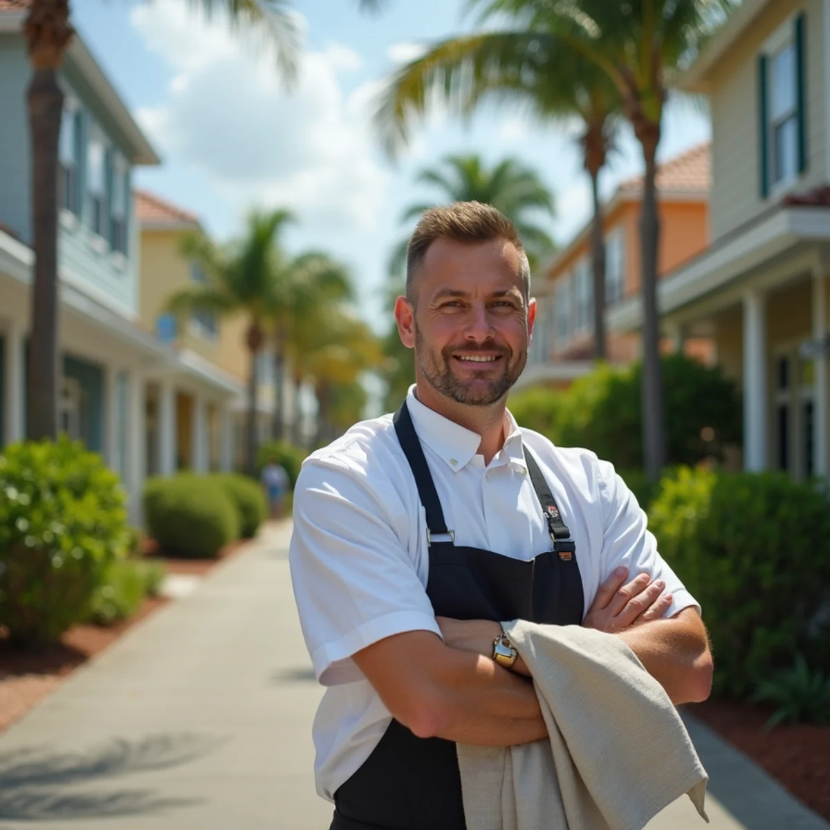 Residential roofing project and neighborhood architecture in Atlantic Beach FL