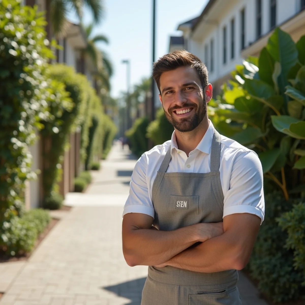 Residential roofing project and neighborhood architecture in Neptune Beach FL