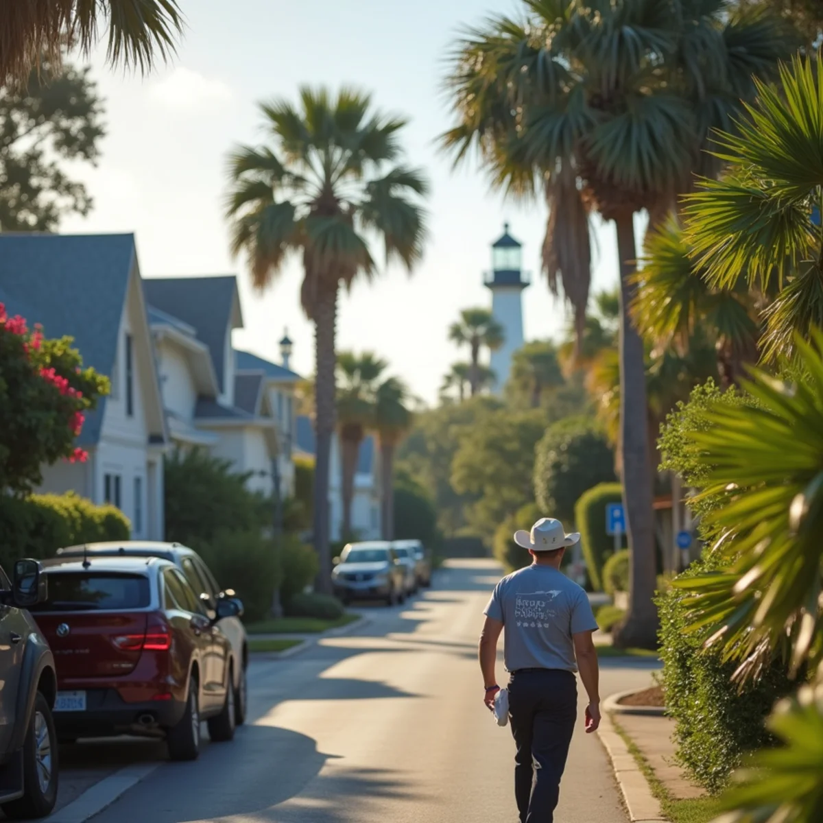 Residential roofing project and neighborhood architecture in Ponce Inlet FL