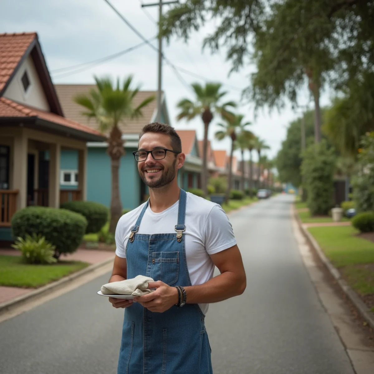 Residential roofing project and neighborhood architecture in South Daytona FL