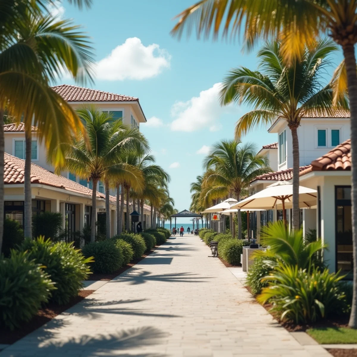 Residential roofing project and neighborhood architecture in Villano Beach FL