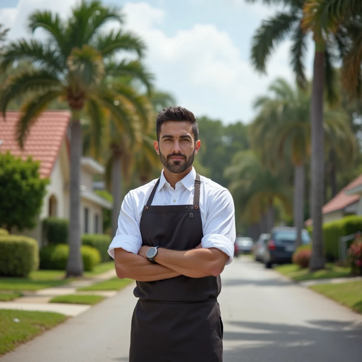 Residential roofing project and neighborhood architecture in Volusia County FL